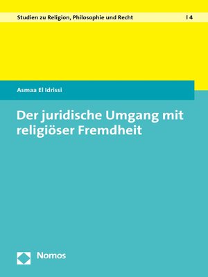 cover image of Der juridische Umgang mit religiöser Fremdheit